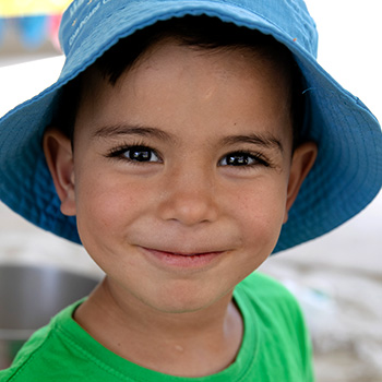 Happy young boy